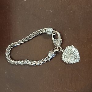 Cowgirl dangle bracelet with bling